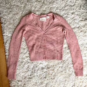 Free People Cropped Sweater